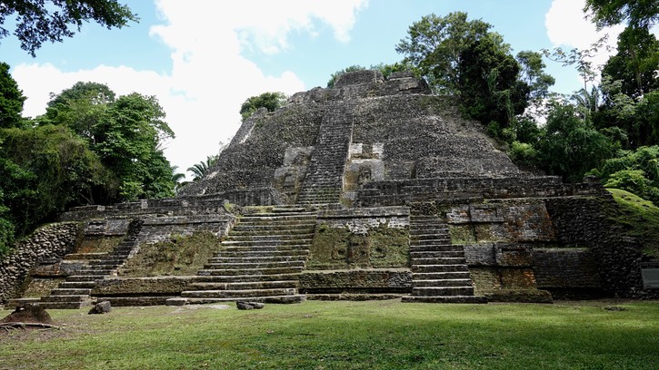 High Temple, Lamanai, Belize